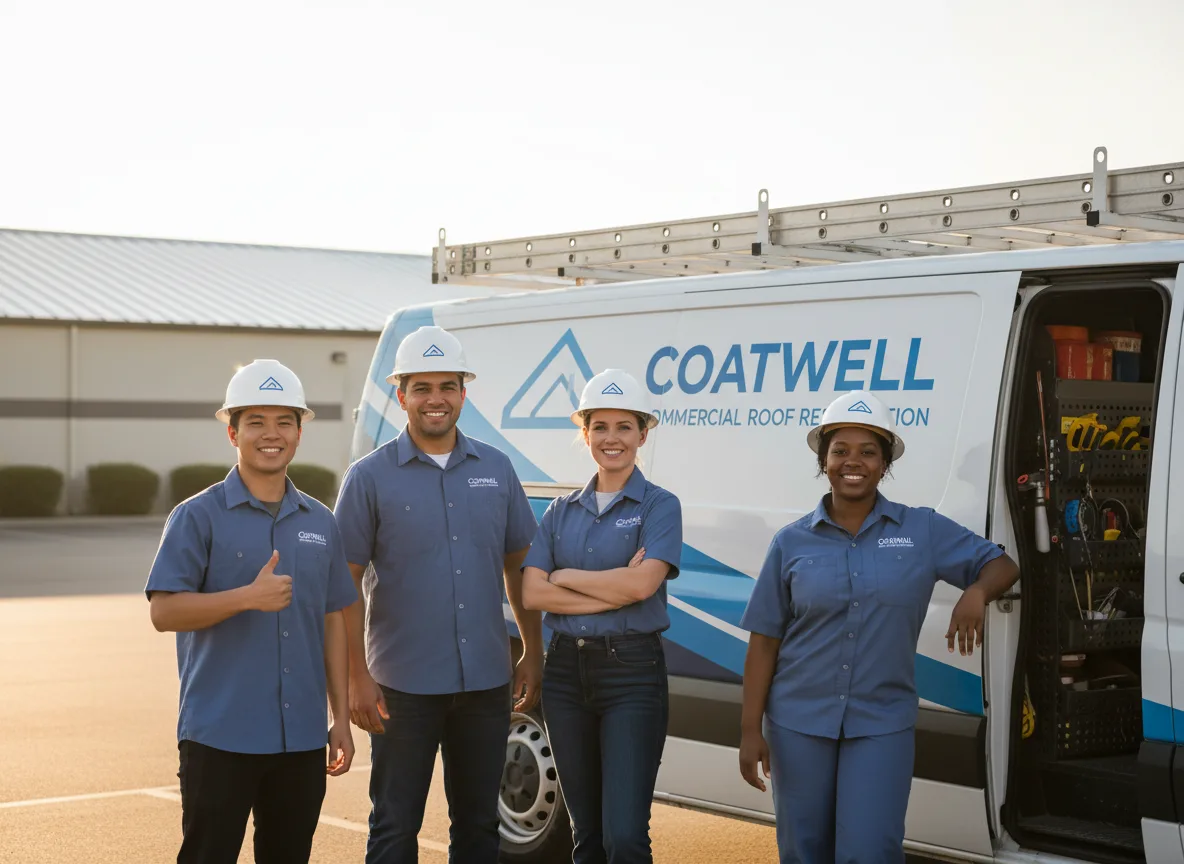 Commercial roof coating company in Cummaquid, MA